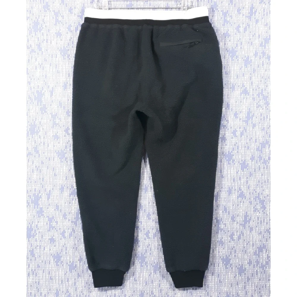 Municipal Sport Utility Gear Fleece Sweatpants Mens Large Drawstring Black
